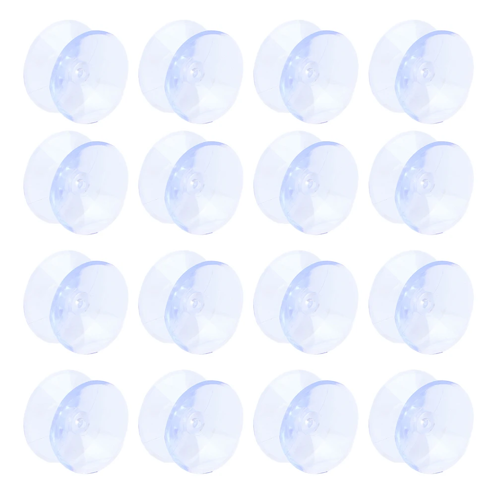 

20 Double Sided Suction Cups PVC Glass Table Top Bumpers niture Pads Rubber Mount Anti Slip Protect Surfaces