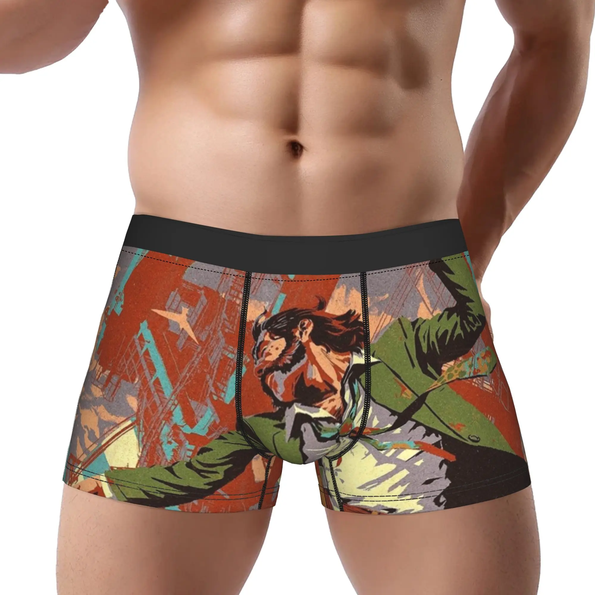 

Disco Elysium Underpants Homme Panties Man Underwear Ventilate Shorts Boxer Briefs