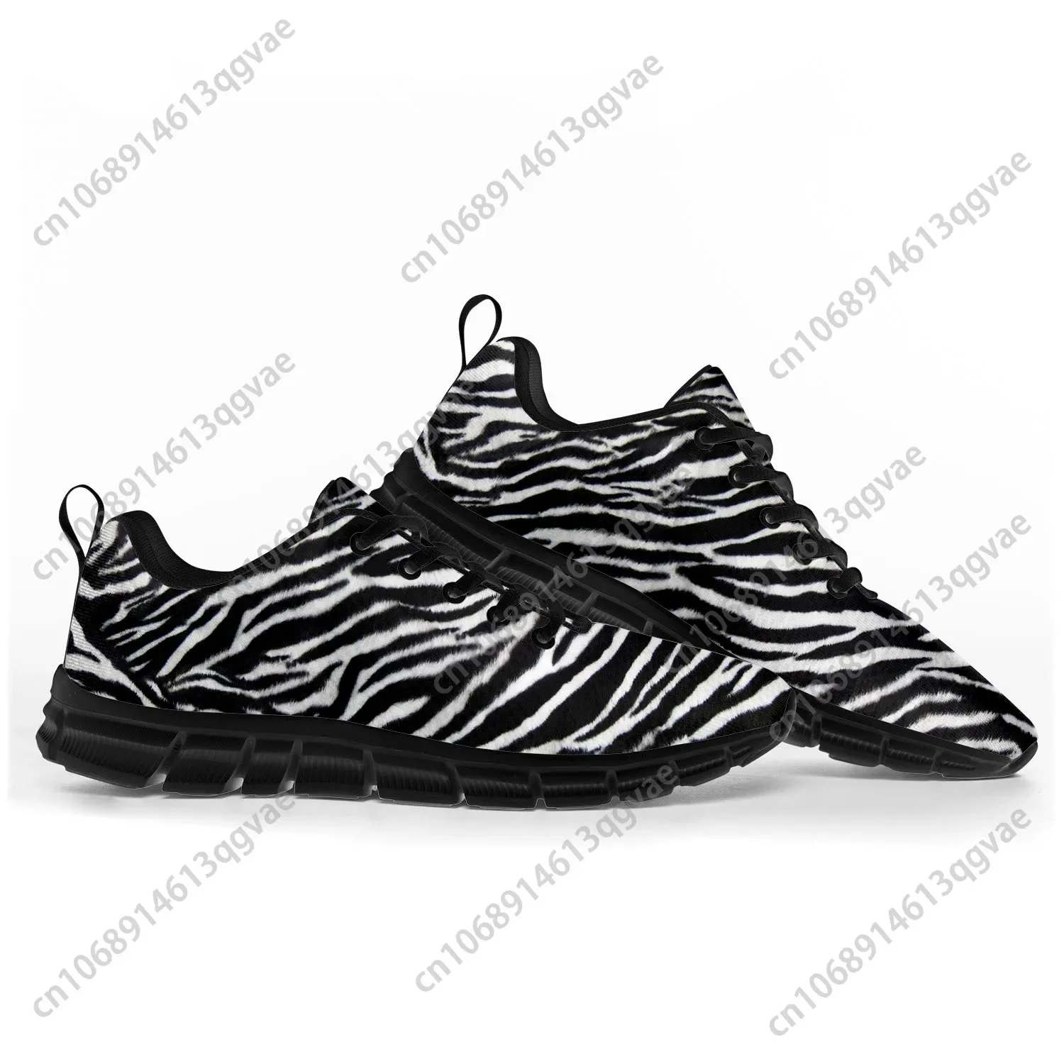 

Zebra Print 3D Fashion Sports Shoes Mens Womens Teenager Kids Children Sneakers Tide Printed Causal Custom Quality Couple Shoes