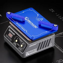 Mecánico IX5, plataforma de precalentamiento Ultra universal, placa base de teléfono móvil, pegamento de unión en capas, calentador de reparación de matriz de puntos