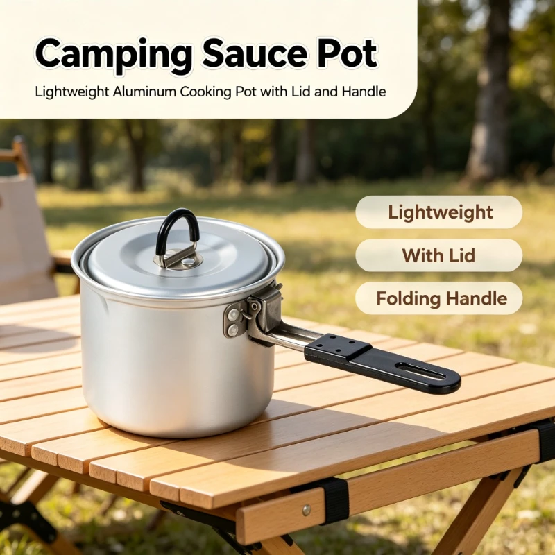 Japanese Outdoor Camping - Outdoor Camping Milk Pot Portable Foldable