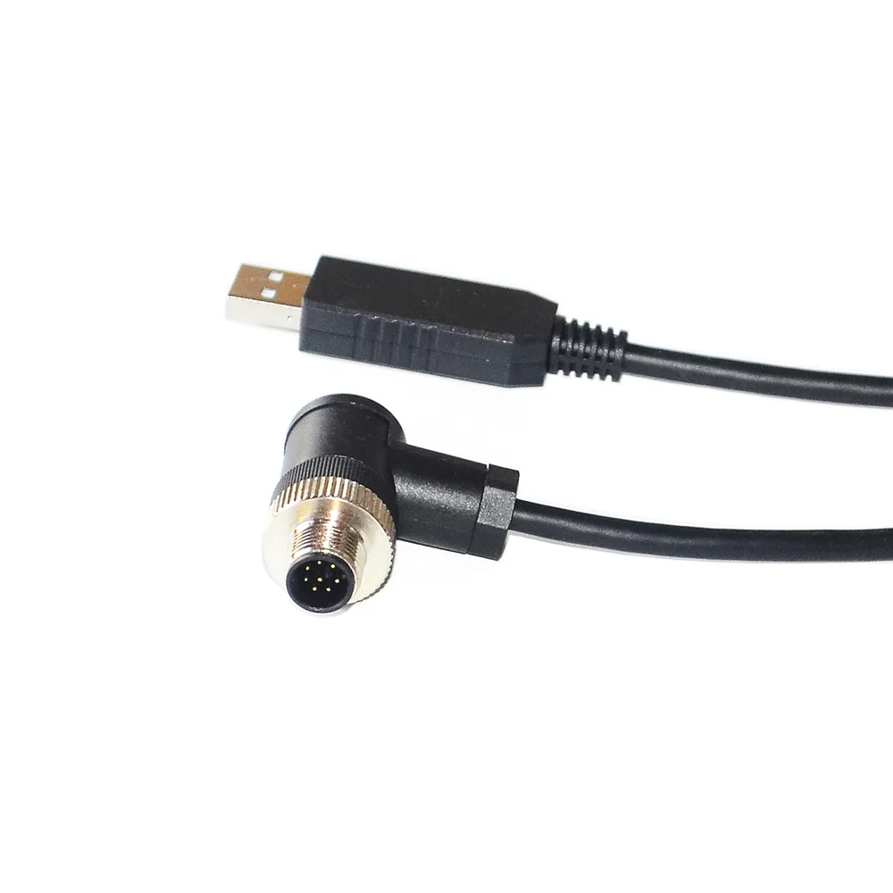 FTDI FT232RL ชิป USB TO M12 8PIN RS232 CONVERTER SERIAL การสื่อสารสําหรับ METTLER TOLEDO ICS SERIES BALANCES TO PC HOST