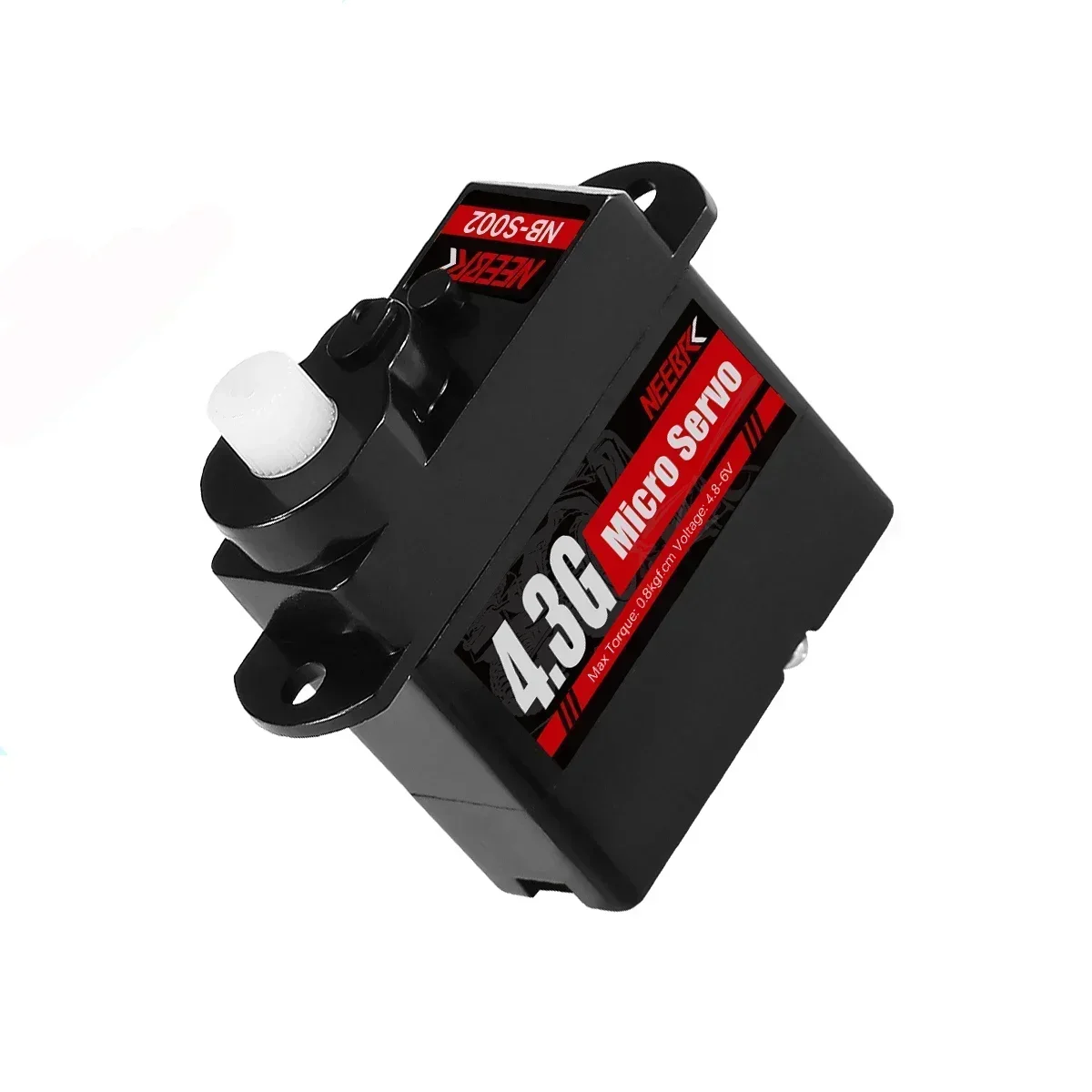 NEEBRC 2g 4,3g 5g 8g 12g Mini Digital Servo Wasserdicht Metall/Kunststoff Getriebe Motor für RC Auto Starrflügel Flugzeug Hubschrauber Roboter Spielzeug