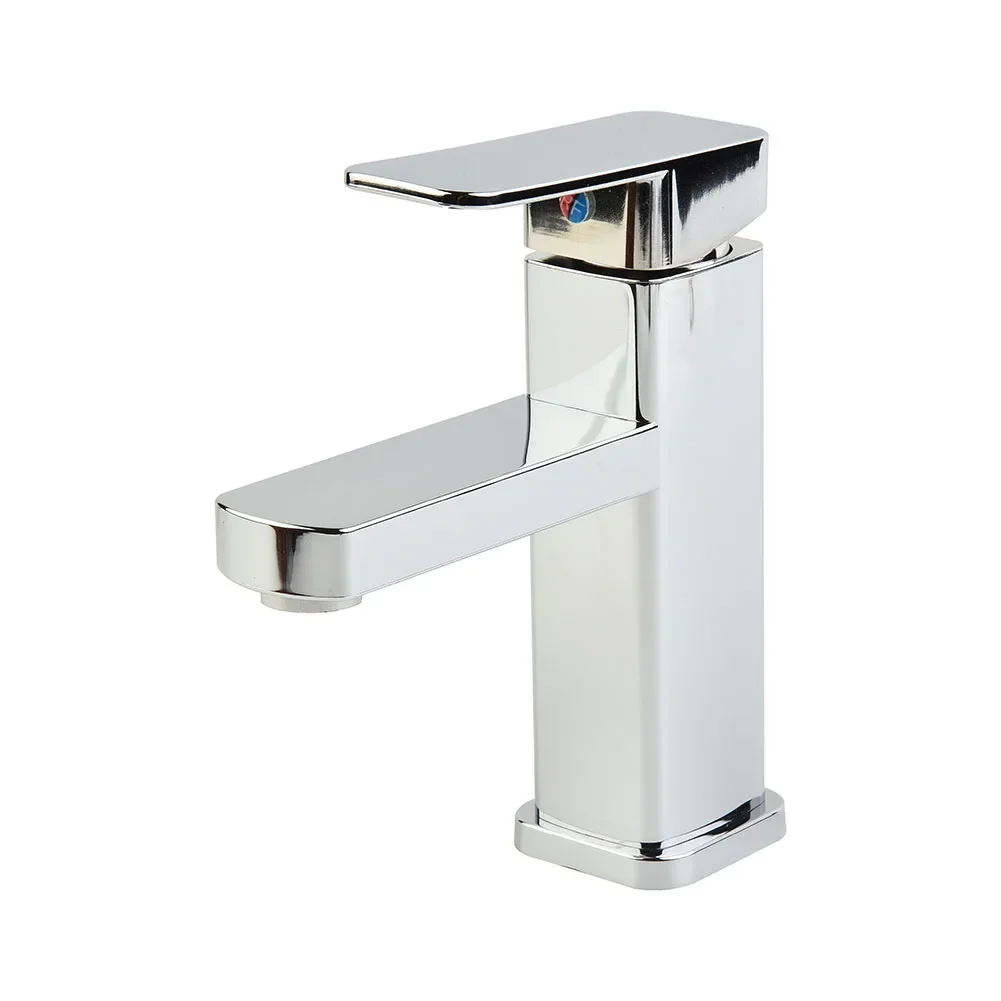 Basin Sink Bathroom Faucet Deck Mounted Hot Cold Water Mixer Taps Lavatory Sink Tap Bathroom Kitchen Faucets