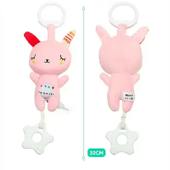 嬰兒床懸吊搖鈴玩具汽車座椅玩具軟體移動玩具嬰兒車嬰兒床螺旋玩具嬰兒車懸吊娃娃新生兒禮物 6 最佳銷售 嬰兒床配件 - №6