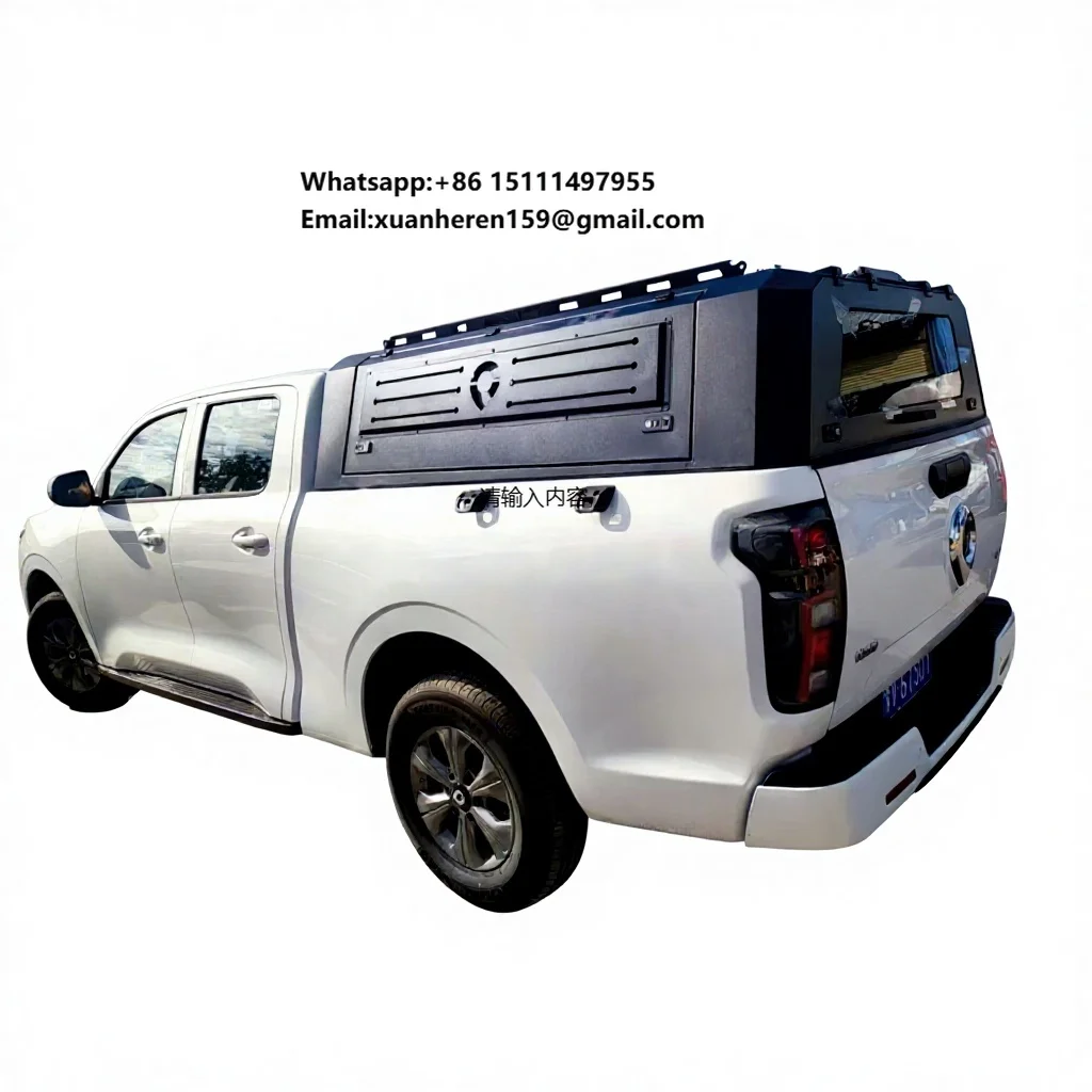 

BD Cloud Fully Enclosed Waterproof Off-road Modification Aluminum Alloy Split-type Tri-door Cover Camper for Pickup Trucks