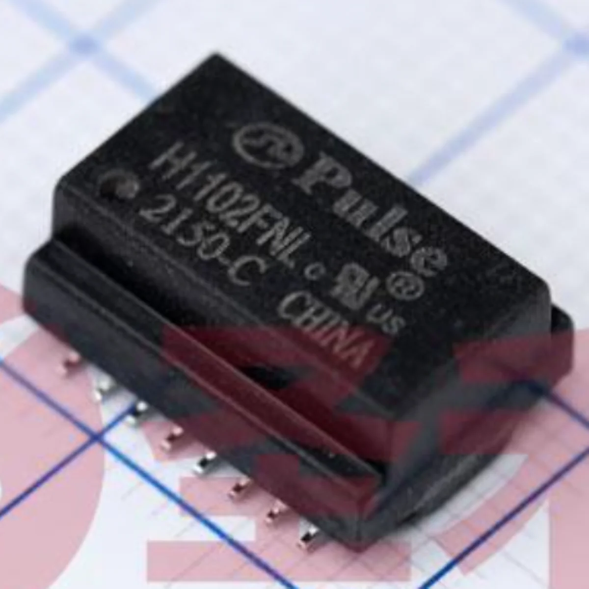 

10 шт. оригинальный сетевой трансформатор H1102FNL H1102FN H1102F H1102FNLT SMD, 12,7x9,1 мм 350uH 1CT: 1CT; 1CT:1CT Импульс КИТАЙ SOP-16P