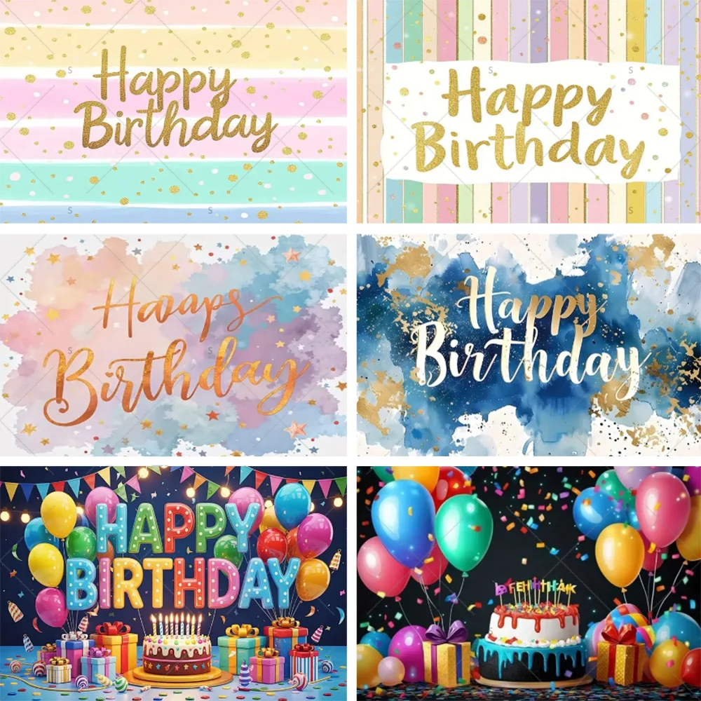 

Sparkling Colorful Balloon Birthday Party Decor Backdrop Baby Shower Supplies Banner Photography Background Photo Shoot Props