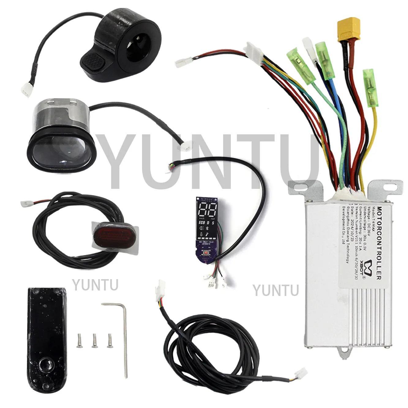 XBOT Controller für 10 Zoll Elektroroller 36 V 18 A Steuerung Bluetooth Display Board Modul Kit Ersatz – Detail 3