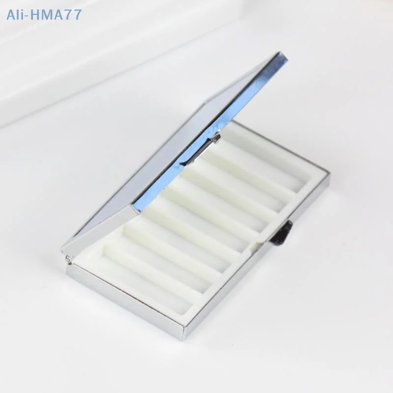 Travel Essential Pill Splitters 3/6/7Grids Folding Metal Pill Case Container Medicines Organizer Pill Box For Health Care