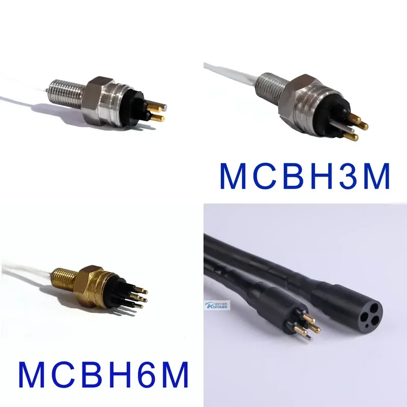 Rov MCBH 2F 3F 4F 5F 6F 8F MCIL2M 4M 5M 6M 8M Underwater Electrical Wet plug Connectors Waterproof Marine Wire Connector
