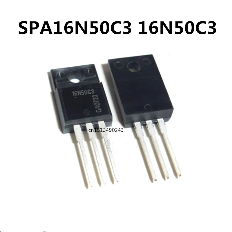 Original New 5pcs / SPA16N50C3 16N50C3  TO-220F  500V 16A