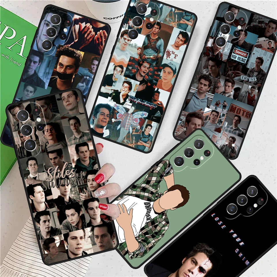 Dylan O'Brien Teen Wolf For Samsung Galaxy S24 Ultra S21 S22 S8 S9 S10E Note 10 20 Plus FE S23 Phone case Cover Coque