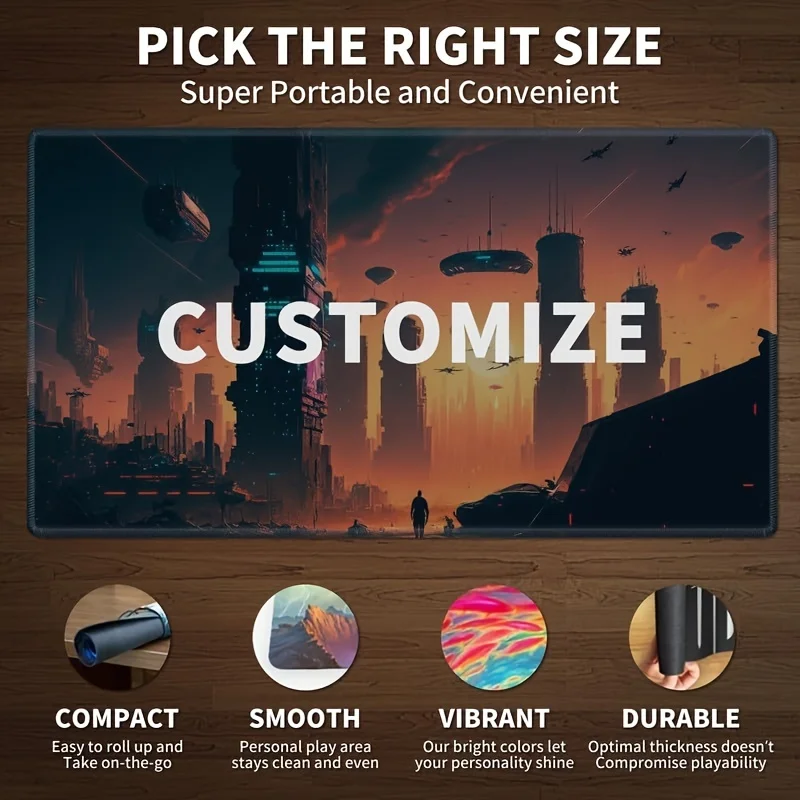 Custom Mouse Pad, Extended Gaming Mouse Pad, Personalized Desktop Decoration, Mouse Mat for Laptops And Keyboards