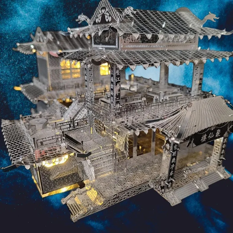 

Difficult decompression 3D model manual assembly to send boring creative three-dimensional puzzle art ornament