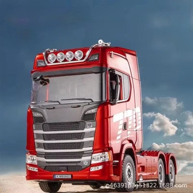 

Huana 770s Alloy Trailer Head Car Model Proportional Throttle 4WD Remote Control Toy for Children Birthday Gift