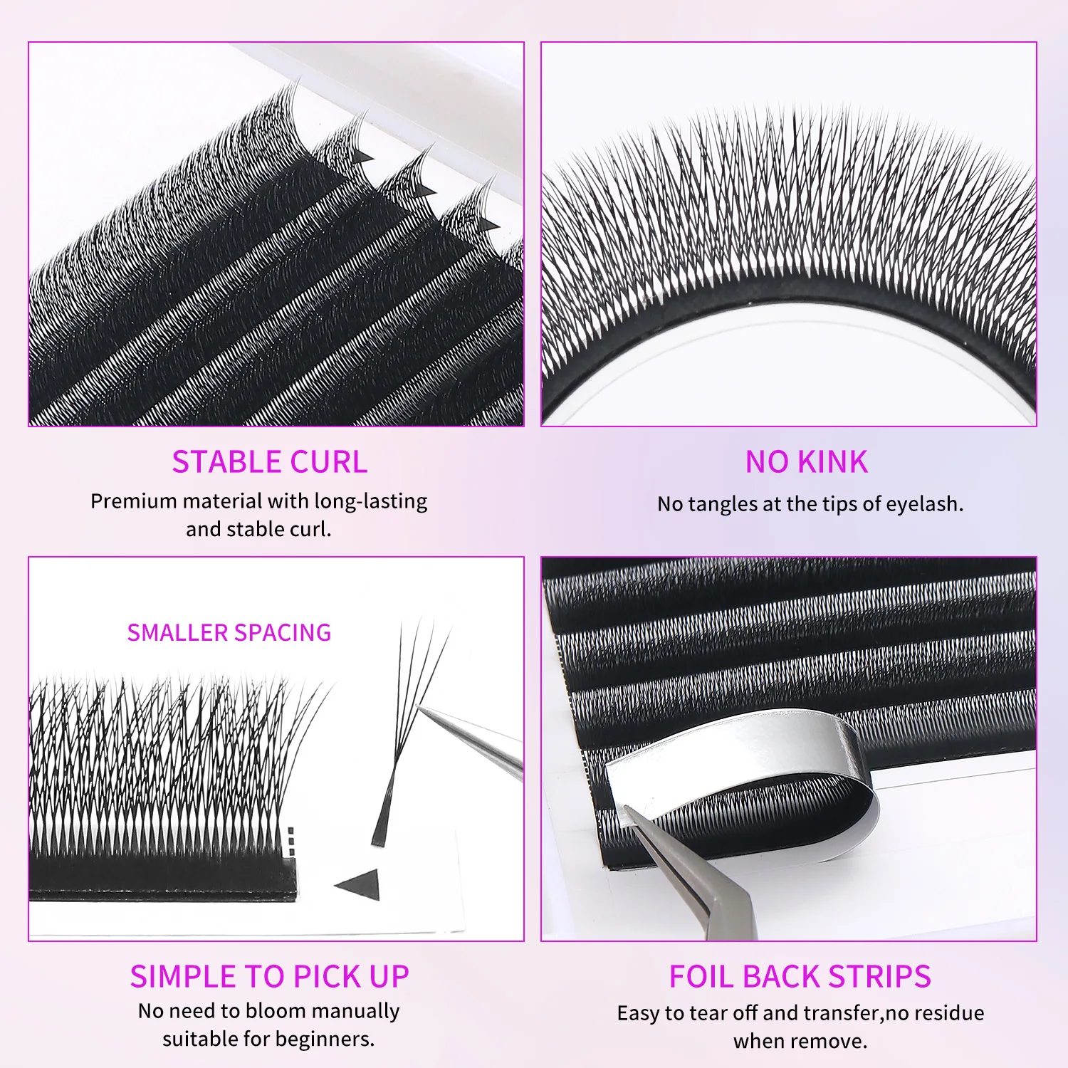 ขายส่งขนตาปลอม 3D 4D 5D ทรง W  - Eyelash Extension Logo บทวิจารณ์และราคา
