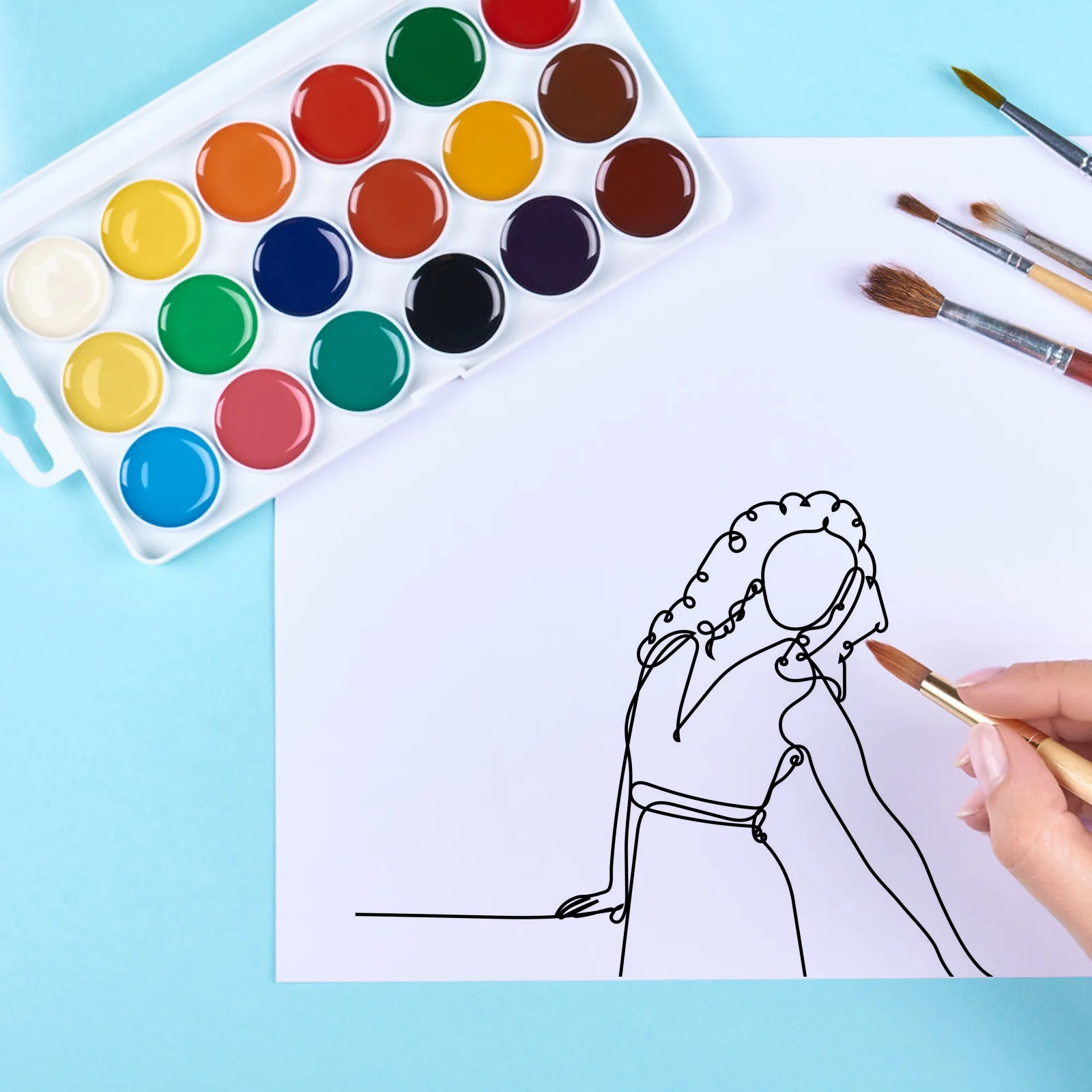 20 قطعة سميكة DIY بها بنفسك اوريغامي الحرفية اللوحة المدرسة الصحافة الساخنة لوازم الألوان المائية رسم ورق نسخ ورق فني