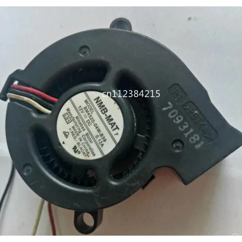 

45MM Fan BM4520-04W-B39 LB2 DC 12V 0.12A 3-Pin 45x45x20MM Server Blower Cooling For NMB