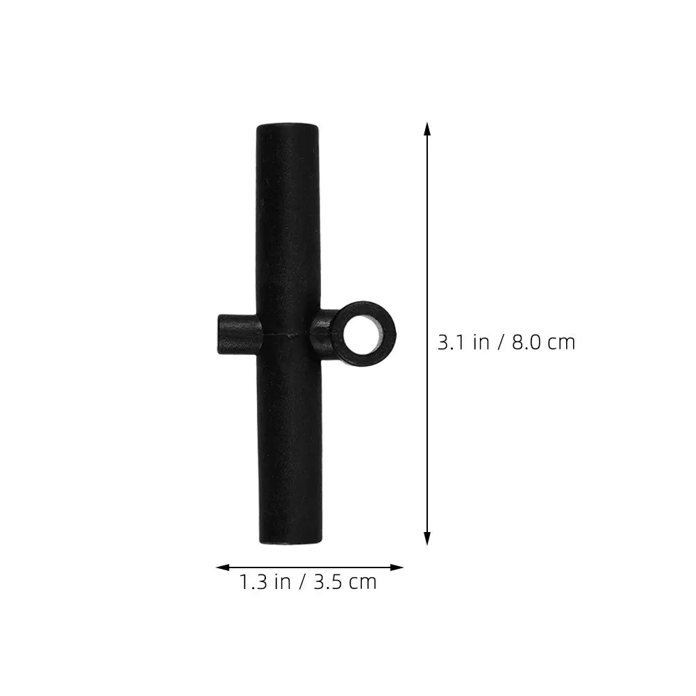 2Sets DIY Kite Frame Connectors Plastic Tee Support Sticks for Building Repair Durable Plastic Kite Accessories for Sports Kites