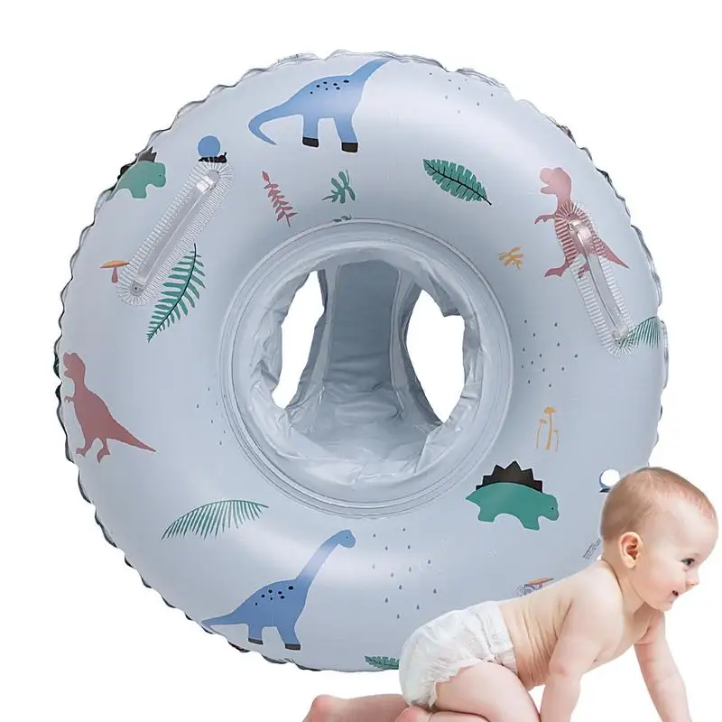 Baby Float Pool Tube Dinosaur Pattern Toddler Swim Rings Pool Tubes Water Floats Party Supplies Kids Floaties for Pool Beach