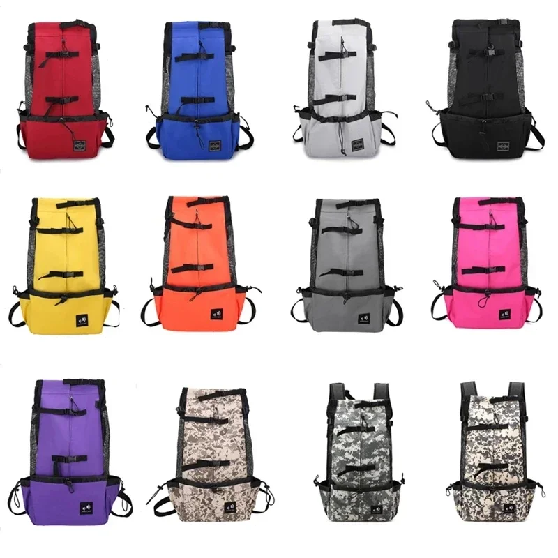 Breathable Dog Carrier Bag Portable Pet Outdoor Travel Backpack Reflective Carrier Bags for Cats French Bulldog Dog Accessories