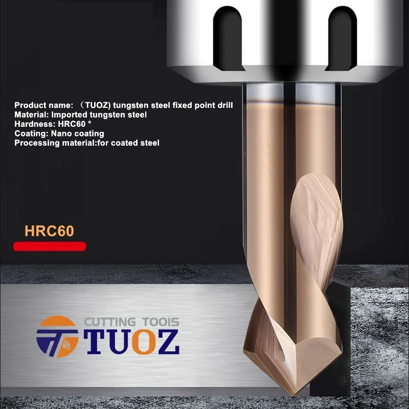 HRC60 Spot Drill Carbide Stub Center Bit 60 90 120 Degree 1-20mm Chamfer Location Prepare Guide Pilot Hole CNC Machine Tool