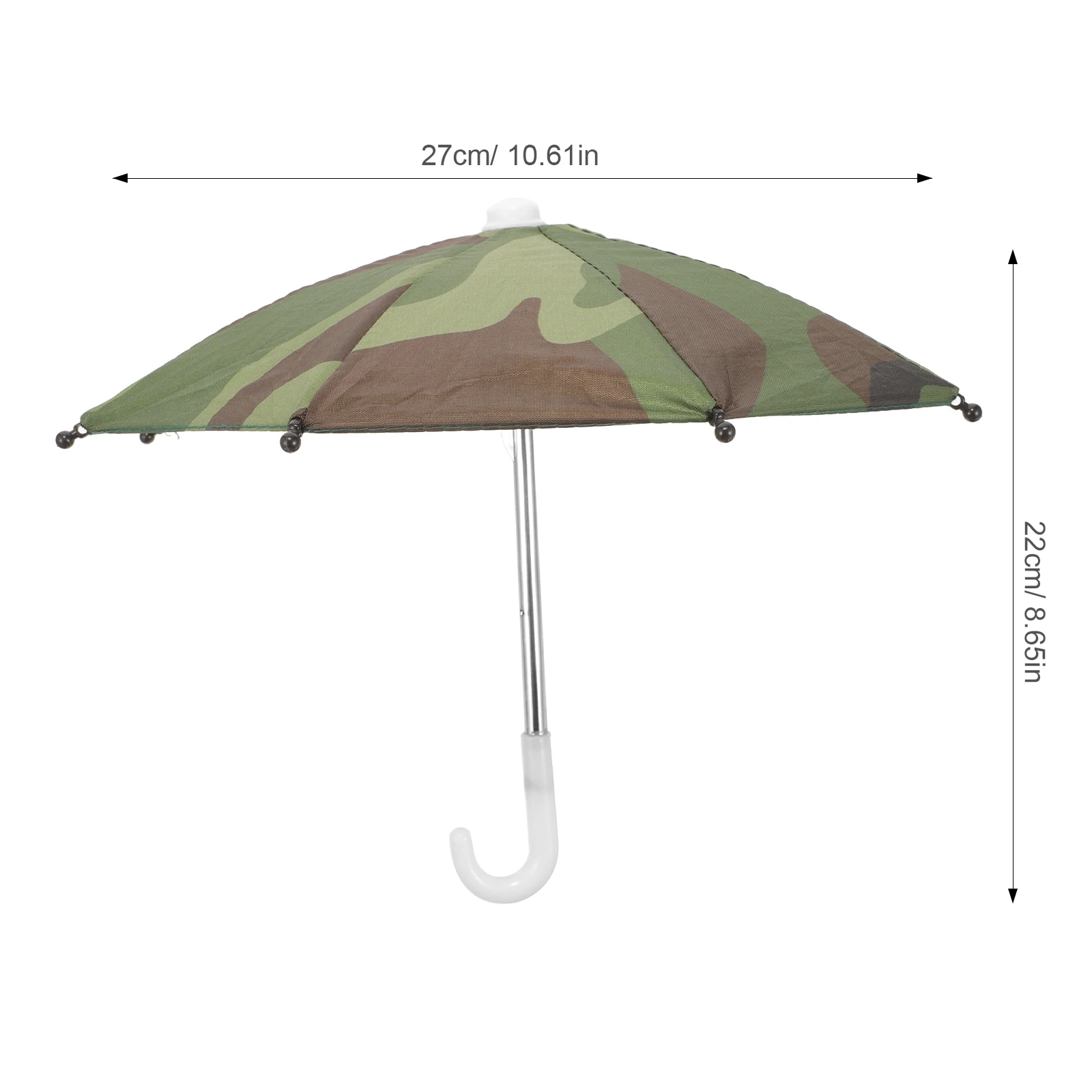 

Cycling Phone Waterproof Mini Camouflage Sun Shade Toy Umbrella for Car Riding Durable Small Outdoor Handgrip Use