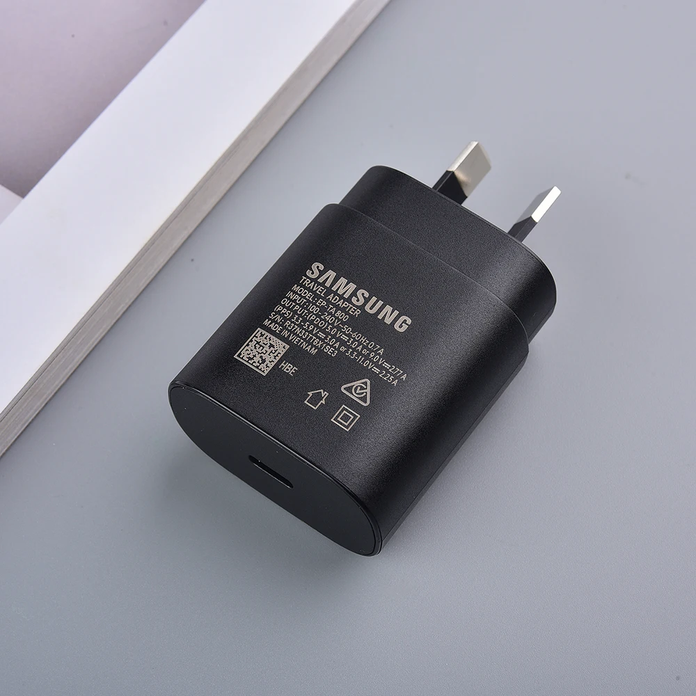 AU Plug Samsung Galaxy A56 A36 A26 A16 M56 5G 25W Super Fast Charger USB C PD Wall Power Adapter For Galaxy S25 S24 Note20 Ultra - náhled 3