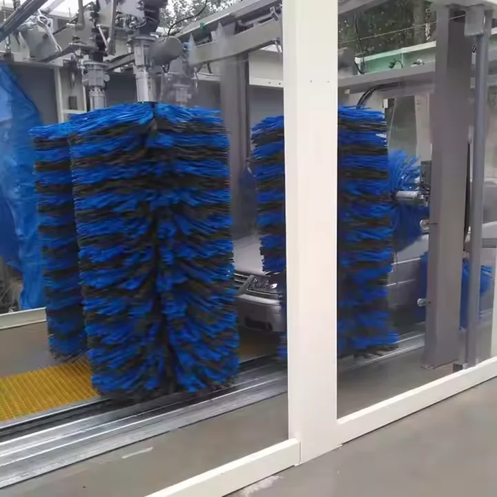 Advanced Automatic Touchless Car Wash System Tunnel Type With Water Recycling and Drying System