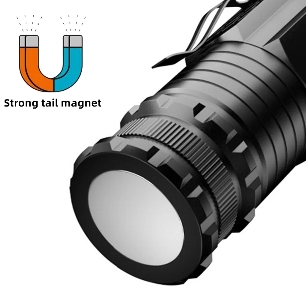Linterna LED Recargable USB Imantada para Trabajo y Exterior - imagen 5