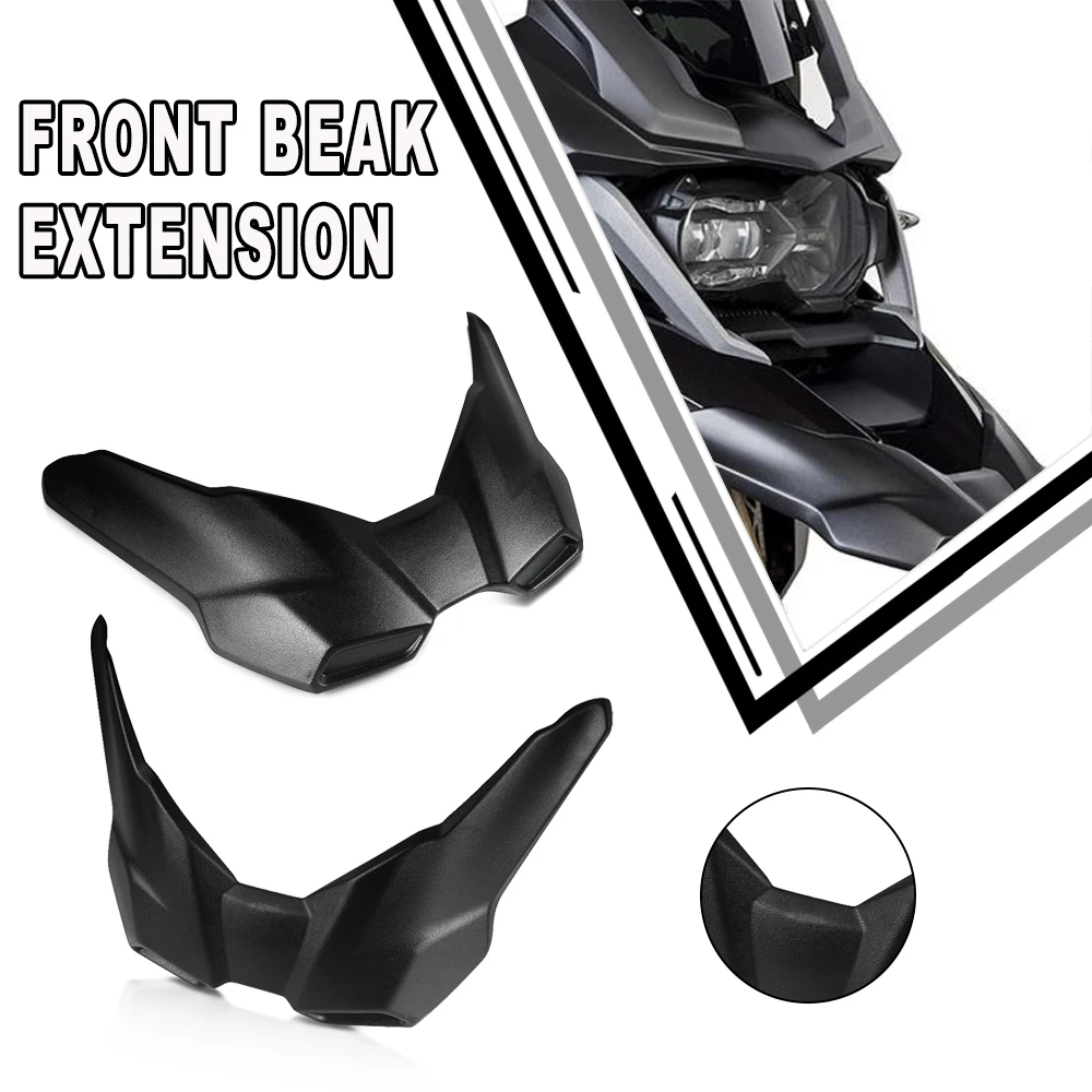 

For BMW R 1200 1250 GS R1250GS R1200GS 2017-2021 2022 23 EXTENSION Motorcycle Front Beak Fairing Extension Wheel Extender Cover