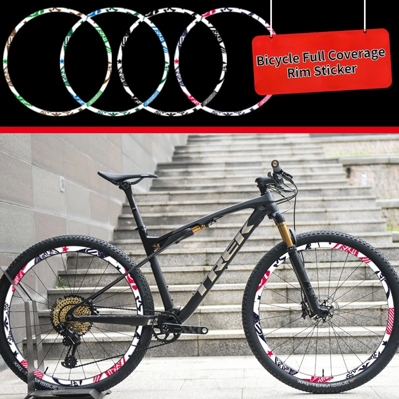 MTB Wheel Sticker Width 19mm Road Wheel Decal Bike Stickers 26