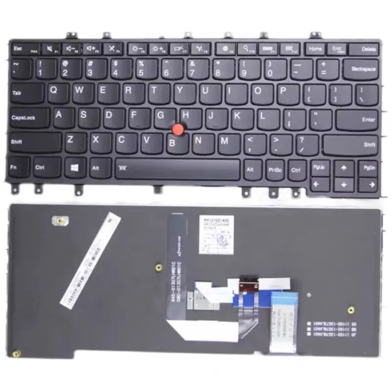 

Клавиатура с подсветкой США для Lenovo ThinkPad S1 Yoga S240 Yoga 12, подсветка teclado 04y2649 04y2945 sn20a45487