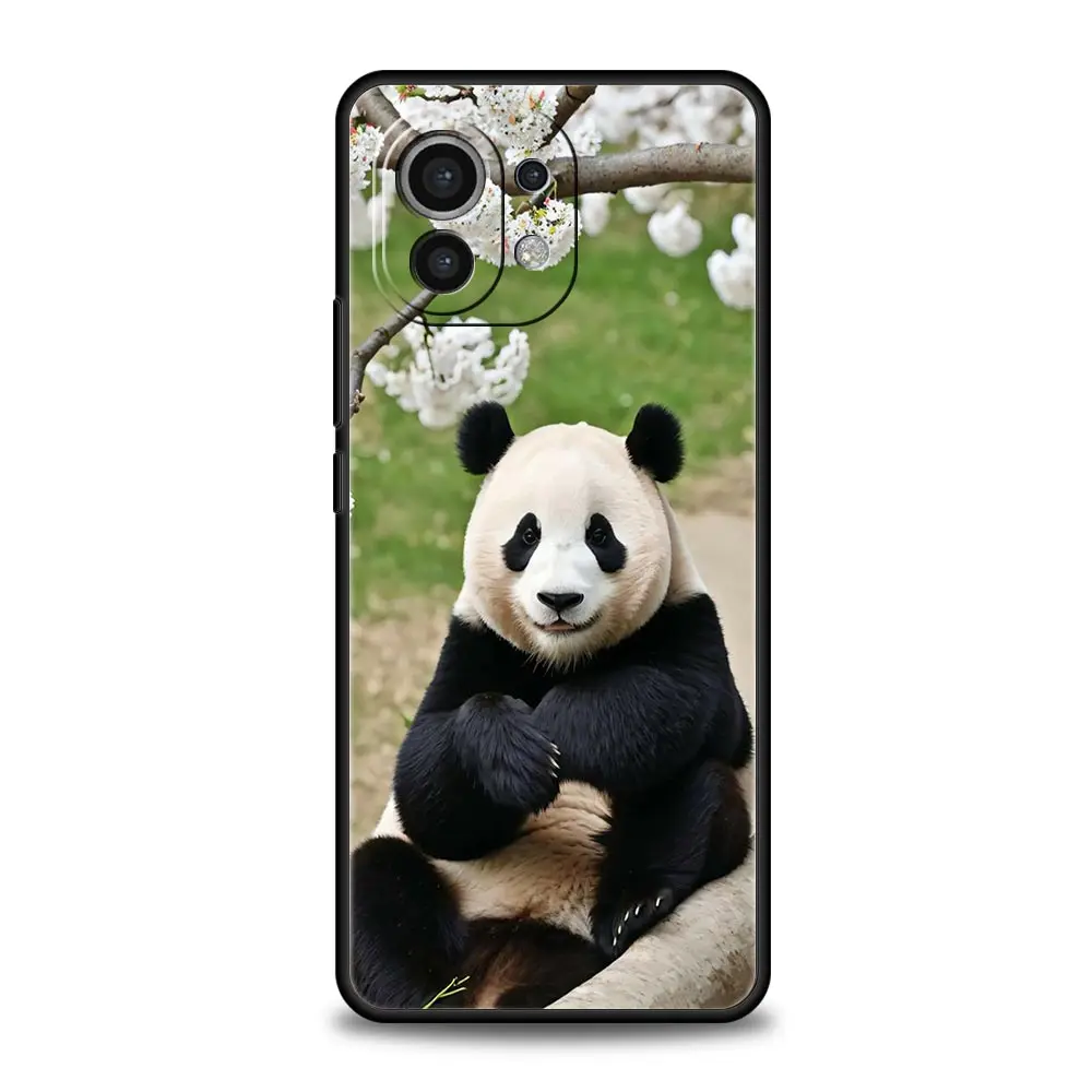 Phone Case For Xiaomi Mi 15 14 13 12 11 Lite 14T 13T 12T 11T Pro Poco X6 X5 M3 X3 Pro F5 F4 Cover Fubao panda