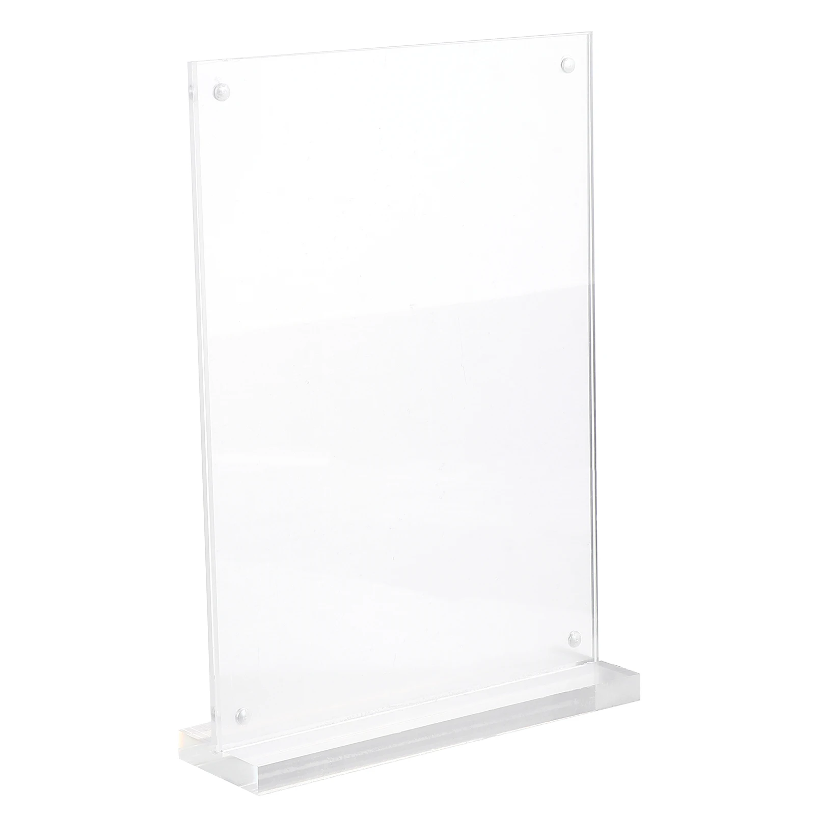 

Advertising Display Board Price Tag Holder Label Acrylic Rack Sign Name Clip Lightweight Small Size Product Information