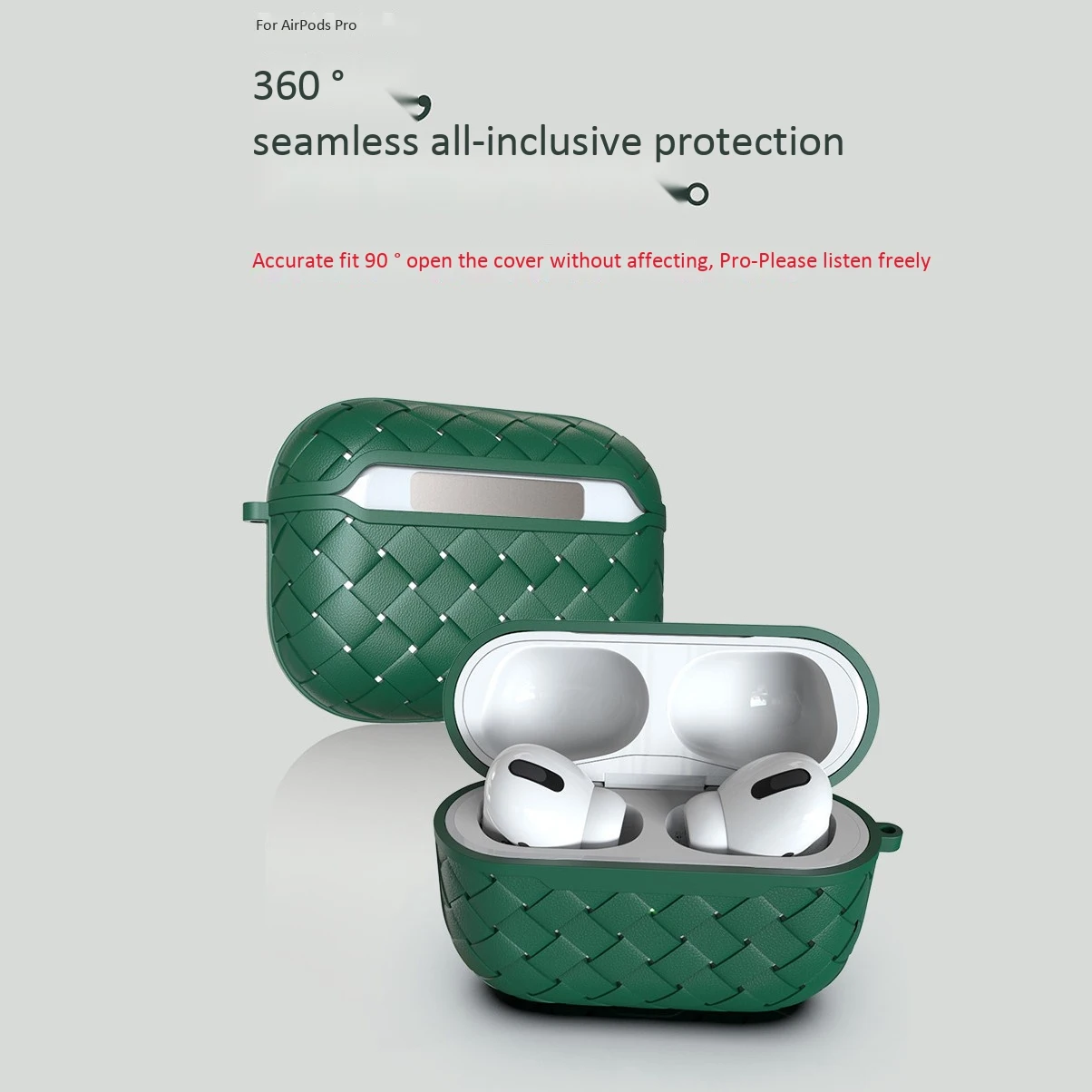 N93R สำหรับเคสหนังหูฟังโปรเคสซิลิโคน TPU ป้องกันรอยนิ้วมือ