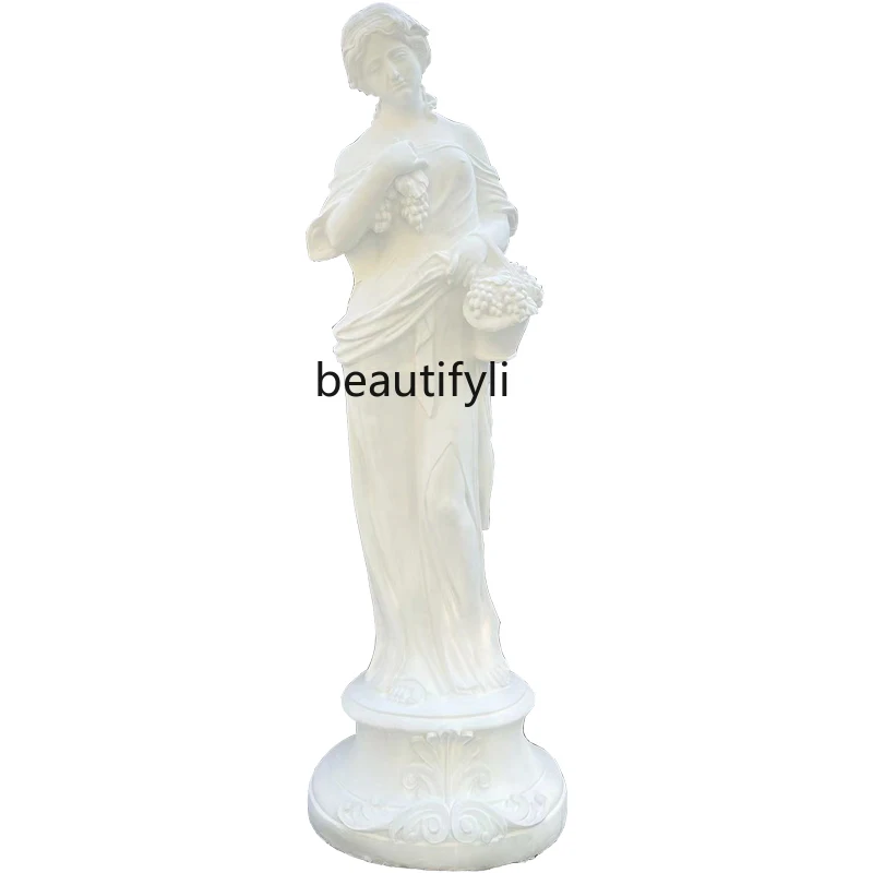 Plaster Statue Big Whole Body Plaster Head Portrait Sketch Still Life European Style Decoration Ornaments Sculpture