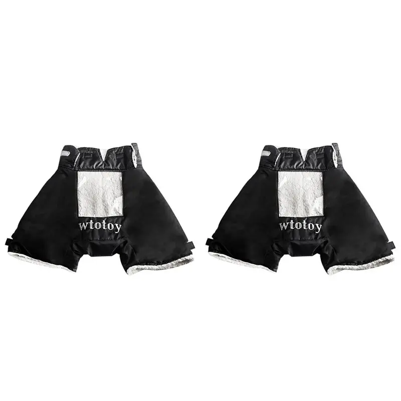 

Теплые перчатки-накладки ABUO-2X FPV AT10II AT9S для пульта управления, защита рук для дрона, зимние, для использования на улице