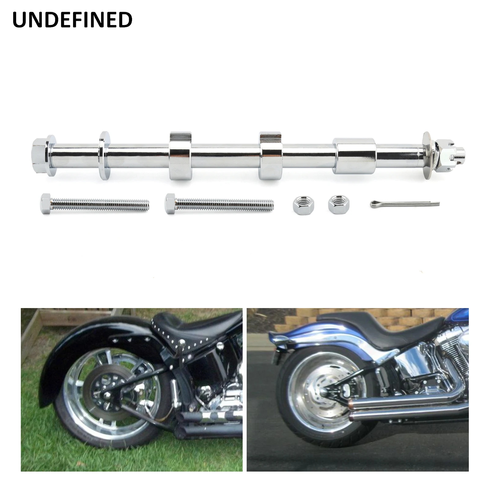 

3/4" 13" Wheel Axle for Harley Softail Springer FXST 1993-1999 Stainless Steel Rear Axle