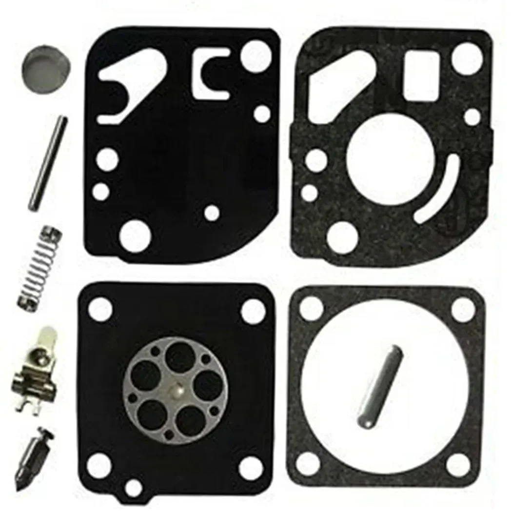 For Carburetor Kit with Jet for Powr LT2 RBC30SESB and Full Ruixin Models Includes Sealing Gaskets and Metering Components