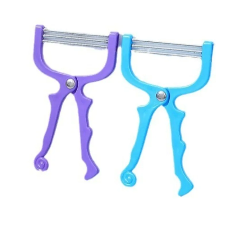 For Smooth Skin Smooth Skin Facial Epilator - Lip and Eyebrow Elastic Epilator, Handheld Facial Hair Removal Gentle Hair Removal