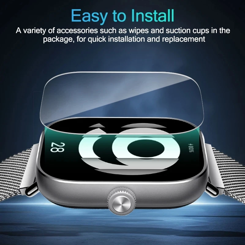 حامي الشاشة لساعة Redmi ، احباط فيلم الزجاج المقسى