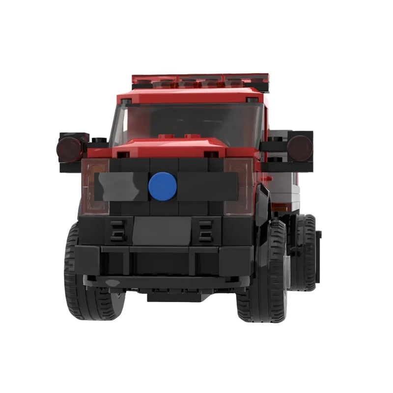 315pcs MOC Fordes F-450 Regular Cab Dually Brush Truck City Fire Model Toy Building Blocks Architecture Christmas Gift Idea