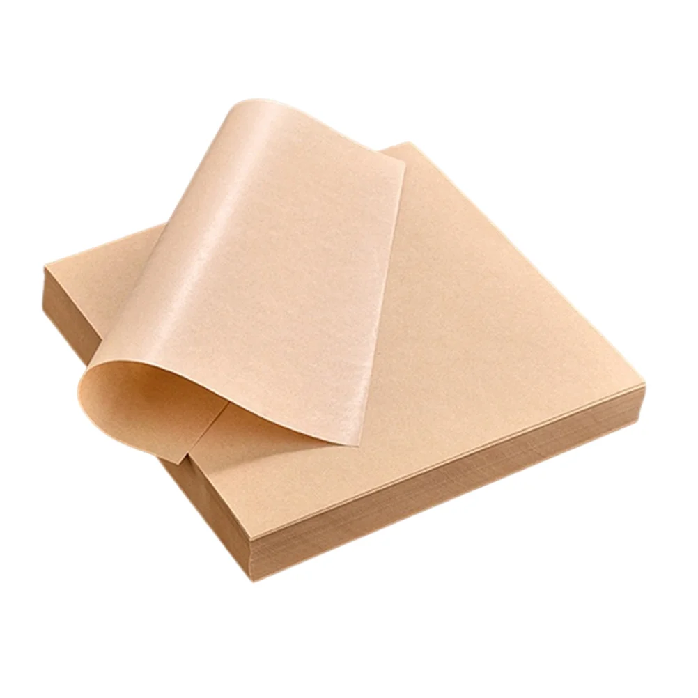 500 Sheets Oil-absorbing Paper Non-stick Food Oil-proof Disposable Packing Papers Wrapping Party Snack Mats Grease-proof