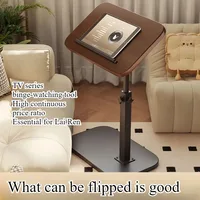 Sofa side table removable bedside rack small table lifting rotating bedside table bedroom dormitory folding coffee table 2