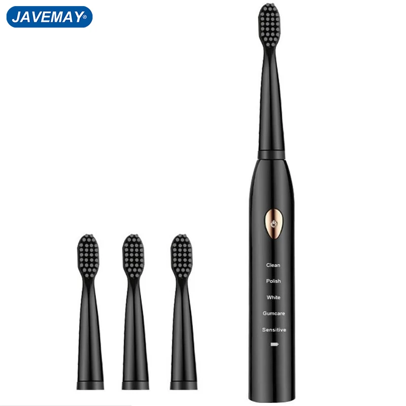 Electric Toothbrush Men Women Couple Houseehold Whitening IPX7 Waterproof Sonic Toothbrush Ultrasonic Automatic Tooth Brush J209