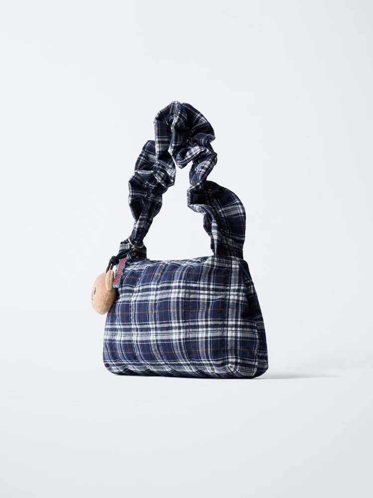 

Осень-зима 2022, большая холщовая сумка Capaci в клетку, женская сумка-тоут, модная универсальная студенческая классная сумка