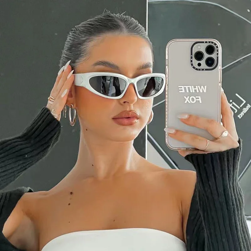 Fashion Punk Goggles Sunglasses for Men and Women Personalized Trendy Sunglasses Fashion Glasses UV400 Women's Glasses image 2