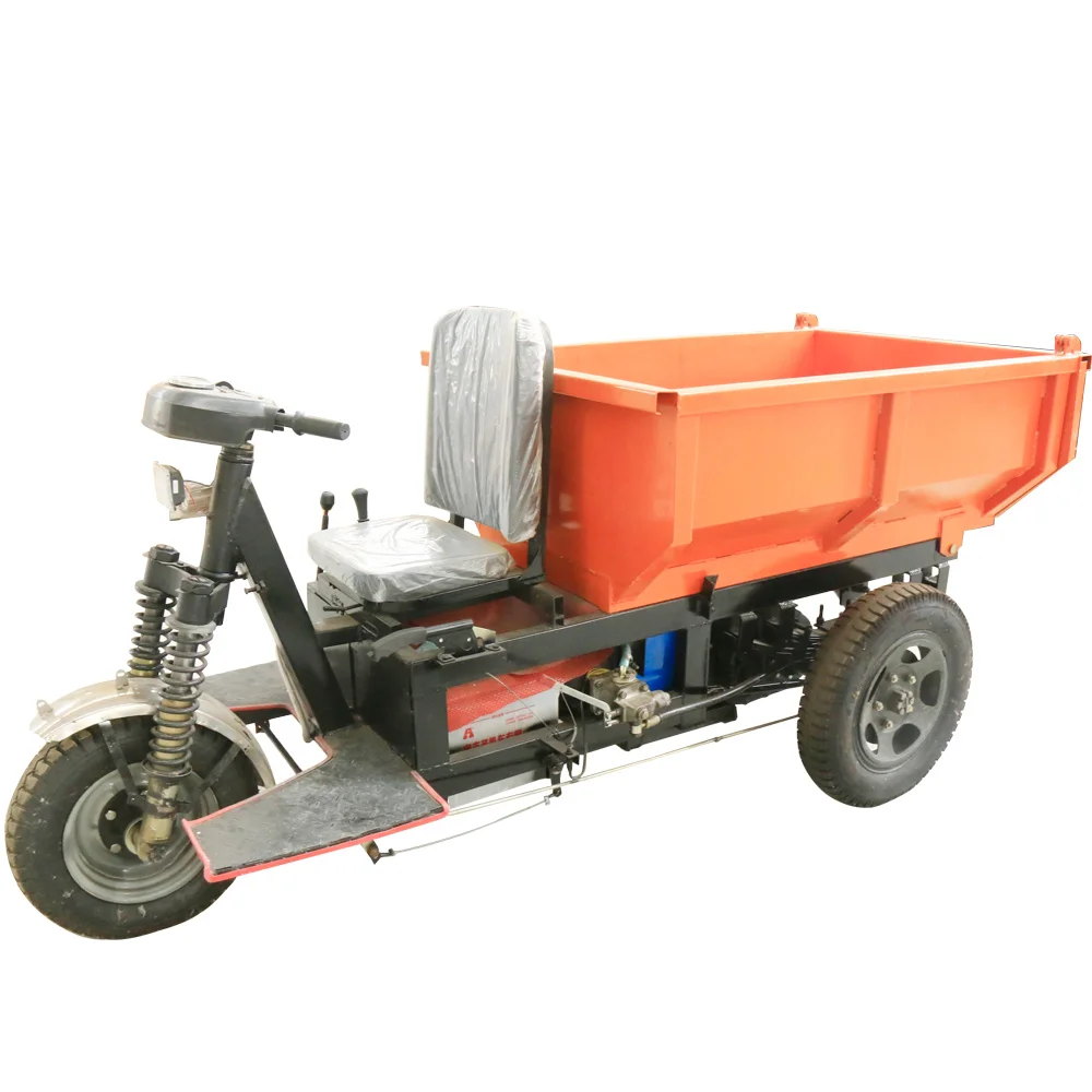 

【Best-selling】Chinese Manufacturer Self-Dumping Three-Wheeled Electric Dump Truck Electric Small Dump Truck For Sale